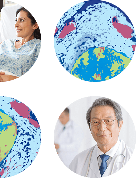 doctors, patients and scans